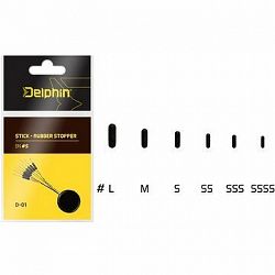 Delphin Stick Rubber Stopper Veľkosť S