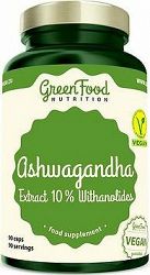 GreenFood Nutrition Ashwagandha Extract 10% Withanolides 90 kapsúl