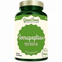 GreenFood Nutrition Serrapeptase 120000IU 60 cps