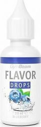 GymBeam Flavor Drops 30 ml, čučoriedky