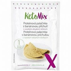 KetoMix Proteínová palacinka s banánovou príchuťou (10 porcií)