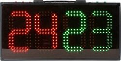 LED elektronická tabuľa na striedanie