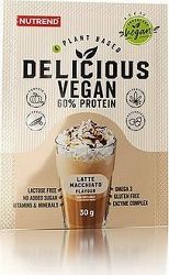 Nutrend Delicious Vegan Protein, 5× 30 g, latte macchiato