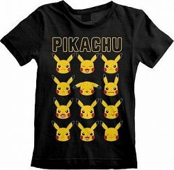 Pokémon – Pikachu Faces – detské tričko