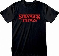Stranger Things – Logo Black – tričko