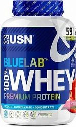 USN BlueLab 100 % Whey Premium Protein, 908 g, jahoda