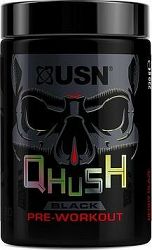 USN Qhush Black 220 g, bobuľový plameň