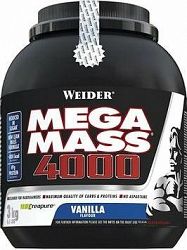 Weider Mega Mass 4000, 3000 g, chocolate