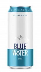 Blue Water nesýtená voda 500ml v plechovke