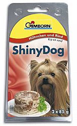Gimborn Shiny Dog hydina & hovädzina 2 x 85 g
