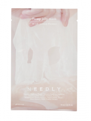 Needly Peony Jelly Mask rozjasňujúca plátienková maska s hydratačným účinkom 33 ml
