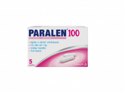 Paralen 100 sup.5 x 100 mg